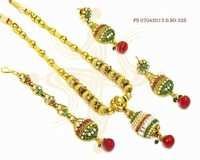 Antique Mala Pendant Set - Pearl Charm Pendants, Women's Jewelry For Anniversary, Engagement, Gift, Party, Wedding