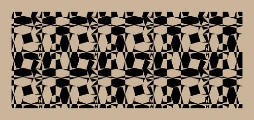 Stoles - Silk, 70x20 Inches, Black | Stylish Design, Soft Fabric, Abstract Pattern, Durable Material