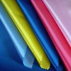 Polyester satin dyed fabric