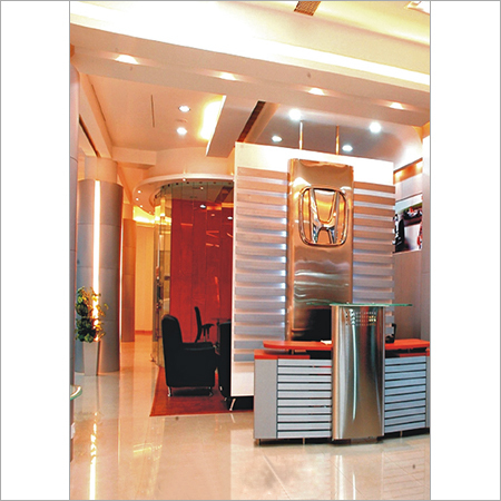 Car Showroom Interior Designing
