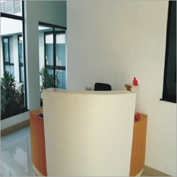 Office Reception Interior Designing