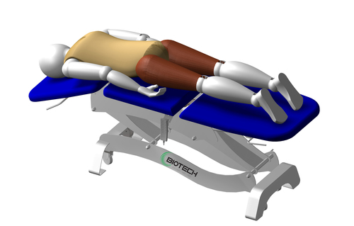 Phantom 3 Section Treatment Table