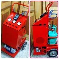 Car AC Recovery, Recycling, Evacuating & Charging Machine.