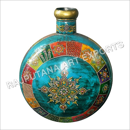 Iron Painted Flower Pot