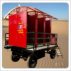 Six Seater Mobile Toilet Van