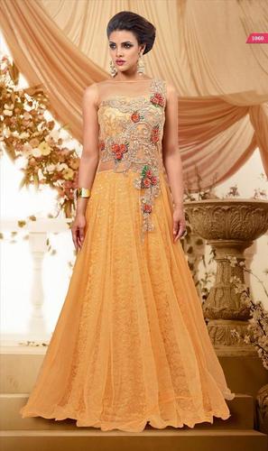 Latest Indian Yellow Gown