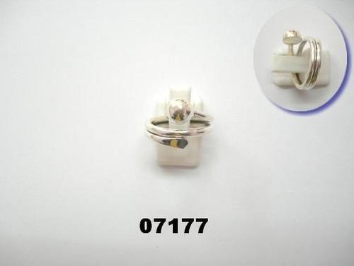 Half Ball Silver Rings