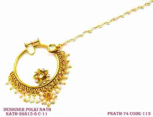 Antique Designer Polki Nath