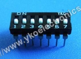 7 Way Dip Switch