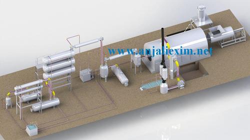 Waste Tyre Pyrolysis Plant