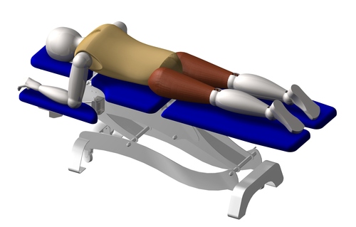 6 Section Physiotherapy Treatment Table