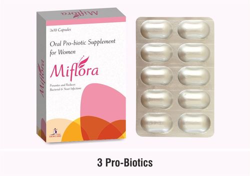 Lactobacillus Acidophilus + Lactobacillus Rhamnosus + Lactobacillus Reuteri