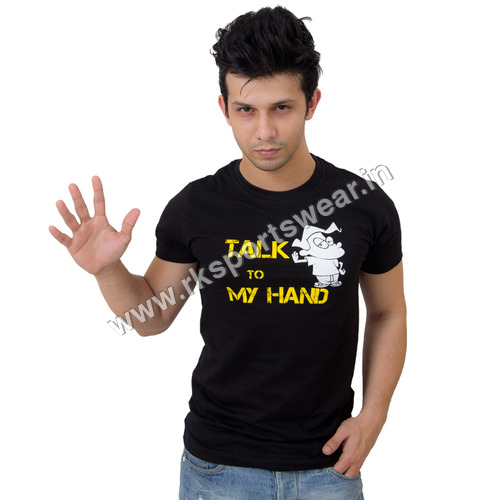 Kapdaclick Mens Designer Neck Cotton Tees