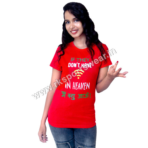 Kapdaclick Womens Neck Crew Tees 