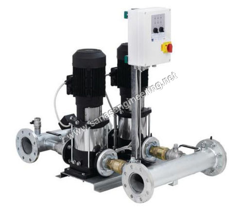 Stainless Steel Double Booster Pumping System