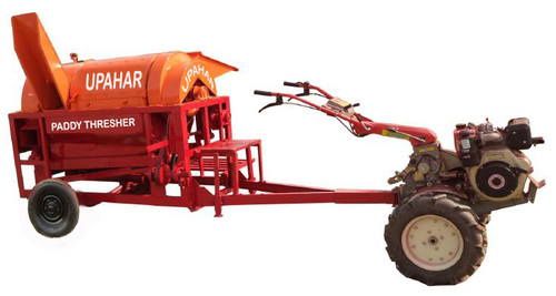 Paddy Thresher Power Tiller Operated