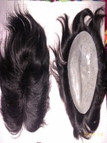 Black Mens Human Hair Wig at Best Price in Mumbai | Imtc Hair Factory  Private Limited