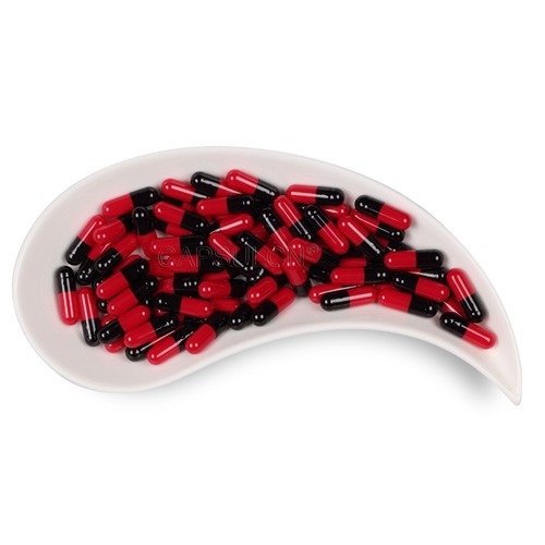 Empty Double Color Capsules