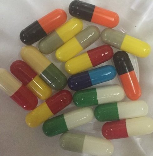 Double Color Empty Capsules