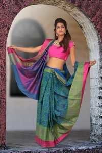 Soft Silk saree - D 979