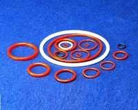 O-Rings - Nitrile/Silicone/Viton/EPDM/Neoprene, 1.0 mm ID to 600 mm ID, Jointless Moulding, Defect-Free Finish, Custom Dimensional Tolerance