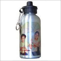 Printed White Sipper Bottle