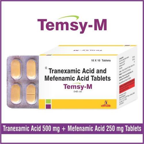 Tranexamic 500 mg. + Mefenamic 250 mg.