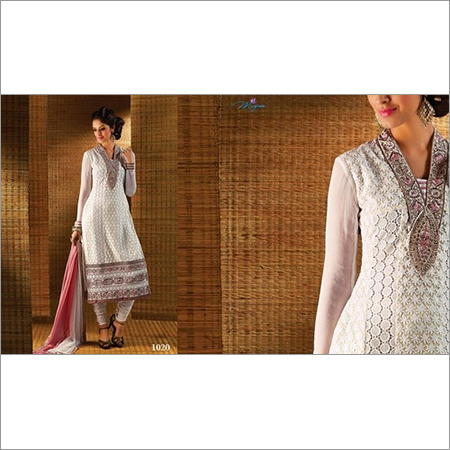 Beautiful Exclusive Georgette Churidar Suit