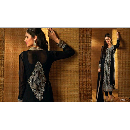 Beautiful Exclusive Georgette Churidar Suit