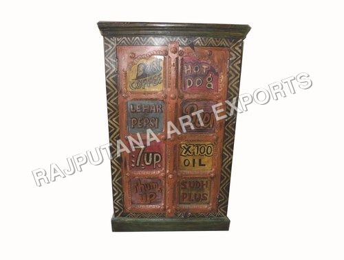Wood Painted 3 Way Cabinet