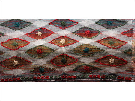 Wool Cotton Jacquard