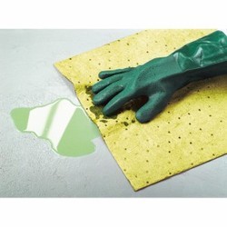 Yellow absorbent mats