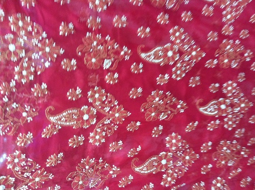 chikan saree