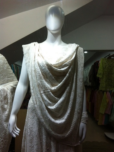 chikan saree