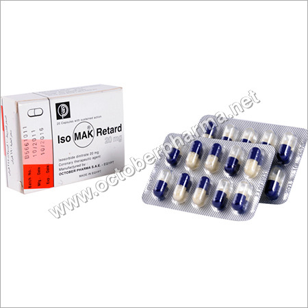 Iso Mak Retard 20 Mg Capsules