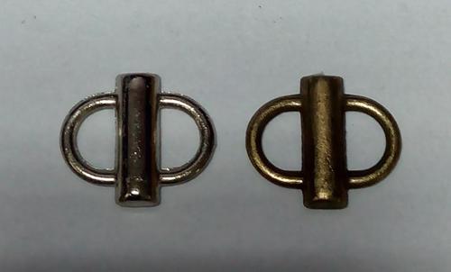 Gold Finish Shoe Buckles