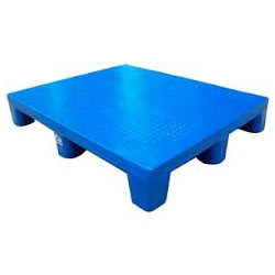 Rotomould-Pallet - HDPE 1200x1000 mm Blue | Durable, Reusable, Lightweight, Stackable, Chemical Resistant