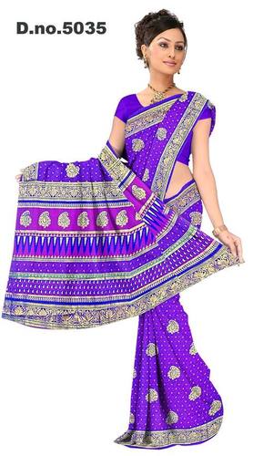 Multi Color Printed Saree