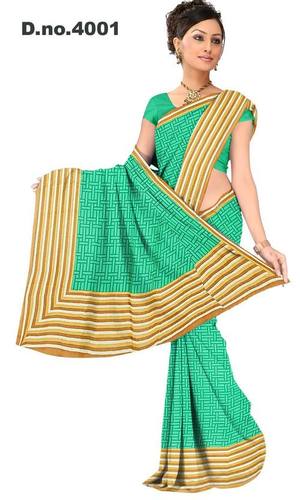 fancy printed saree