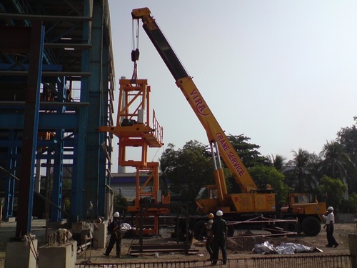 Heavy Industrial Structure Erection