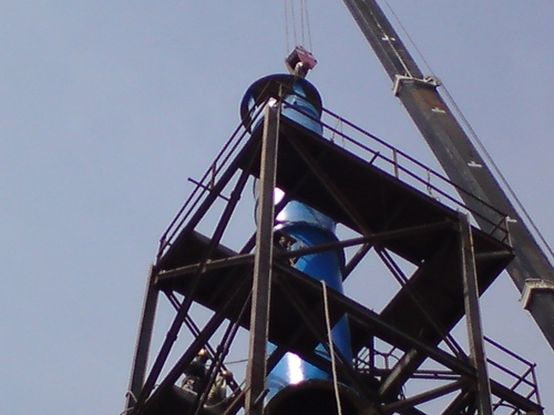 Extraction System Erection