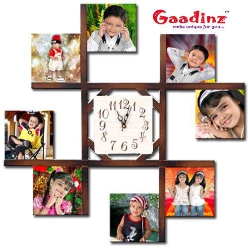 Personalized Wooden Photo Collage Frame