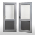 Modular Aluminium Door - 2mm Frame Thickness, Tempered Glass | Durable Structure, Easy Installation, Energy Efficient, Modern Look, Weatherproof, Stain Resistant