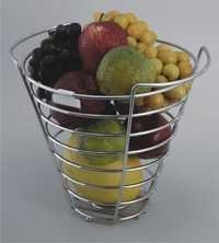 Round Fruit Basket - Premium Quality, High Corrosion Resistance & Fine Finish | Multi Functional Kitchen Storage Solution