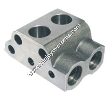 Chamber Valve - Cast Iron 100x80x50 mm Grey, Leak-Proof Design, Precise Control, Corrosion Resistant