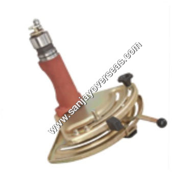 QUADRANT ASSY - Brass Steel, 12x8x5 Inches, Red Plastic Handle | Durable Design, Precise Control, Efficient Operation