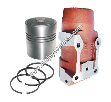 CYLINDER RAM WITH PISTON AND RING