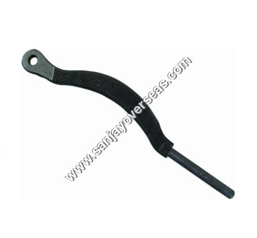 ROD DRAFT CONTROL - Steel, 12 Inch, Black Coating | Precise Control, Durable Design, Easy Installation, Reliable Operation