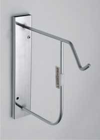 Polished Stainless Steel Coat Hanger - 10 X 5 X 2 Inches, Wall-mounted Design, 10 Lbs Load Capacity, Elegant Silver Finish