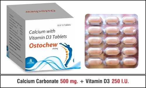 Calcium Carbonate +  Vitamin D3